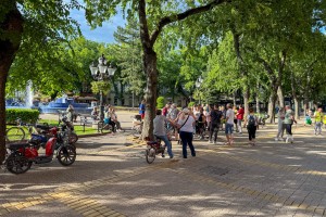 Protest vlasnika električnih bicikala - 4. dan
