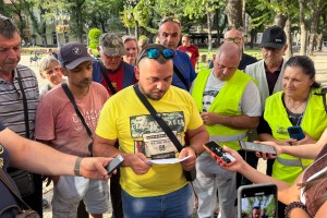 Protest vlasnika električnih bicikala - 4. dan