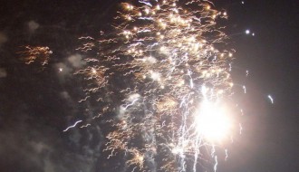 Doček Nove godine  u užem centru grada