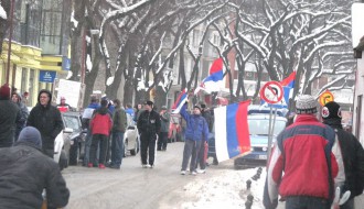 Badnji dan - seča Badnjaka