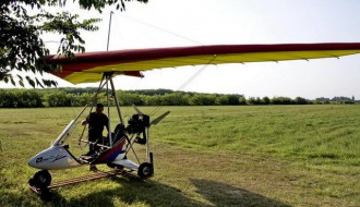 Pogled na Palić sa visine