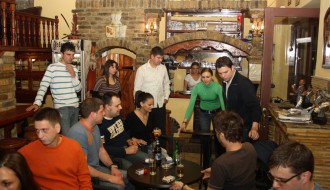 Bratislav Vukmirica - žurka povodom diplomiranja