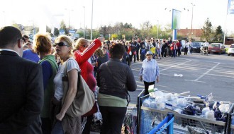 Velike gužve na otvaranju JYSK u Subotici