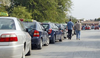 Protest subotičkih taksista