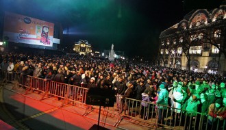 Doček Nove godine na glavnom trgu