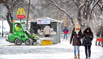 Sneg u Subotici 2012.