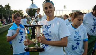 ŽFK "Spartak" - preuzimanje pehara šampiona Srbije