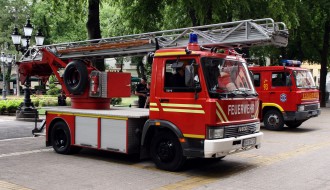 Demonstracija rada vatrogasnog vozila DVD "Matica" Subotica