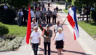 Obeležavanje Dana boraca na Spomeniku žrtvama fašizma
