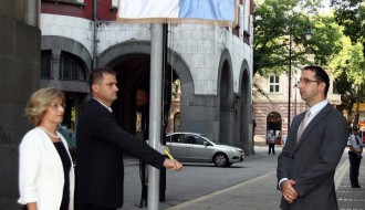 Obeležavanje Dana grada - podizanje zastave sa grbom grada Subotice