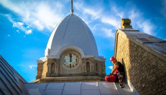 Ekipa Exploziva (PrvaTV): snimanje priloga o subotičkom alpinisti Hoselitu