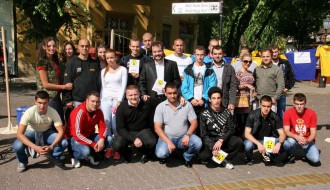 Performans aktivista "Treće Srbije"