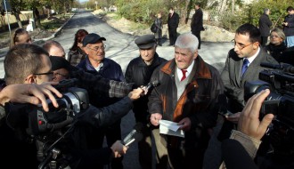 Obilazak radova na asfaltiranju ulice Ferenci Ibolja