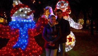 Porodica Snešković u centru grada