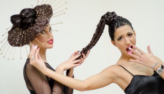 Revija frizura - Jelena Krivokapić, šminke i noktiju - Tamara Gospić