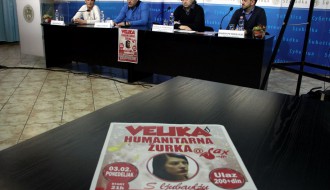 Najava Humanitarnog koncerta za Sandru Svorcan