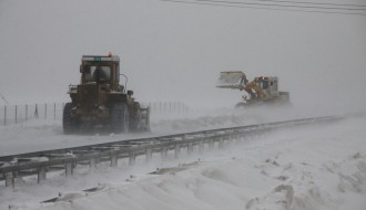 Autoput i akcija čišćenja zavejanih puteva