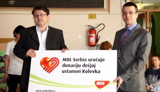 Donacija kompanije "Mol Serbia" za Kolevku