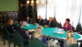 Majkl Devenport, šef delegacije Evropske unije u Srbiji, u poseti Subotici