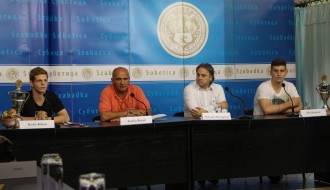 Predstavljanje rezultata rvača Spartaka na Mediteranskim igrama