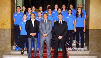 Prijem za žensku juniorsku reprezentaciju Srbije u odbojci