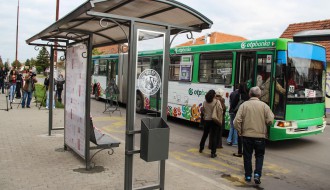 Obilazak radova na zameni autobuskih stajališta