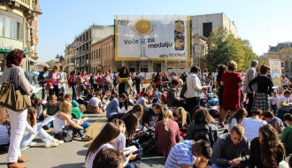 Flešmob #centriraj_knjiga