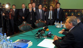 Prijem delegacije kineskog grada Šaosing