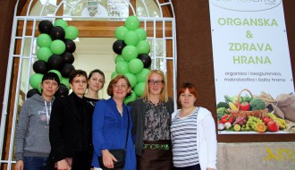 Otvorena prodavnica organske zdrave hrane "Sanaterra"