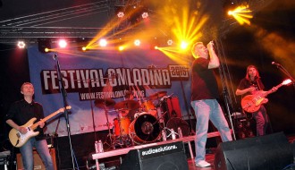 Koncert benda "Partibrejkersi" u okviru revijalnog programa festivala "Omladina 2015"