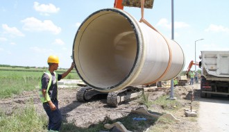 Obilazak radova na Kolektoru II, Centralnom magistralnom vodovodu i Kolektoru VII