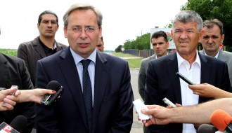 Obilazak završenih radova u ulici Rade Končara u Bajmoku