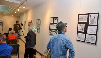 Izložba i promocija knjige „Trajno prošlo vreme“ Predraga Koraksića Coraxa