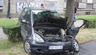 Saobraćajna nezgoda preko puta zgrade Suda