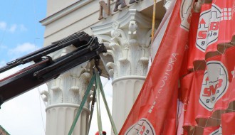 Završni radovi na obnovi fasade Narodnog pozorišta