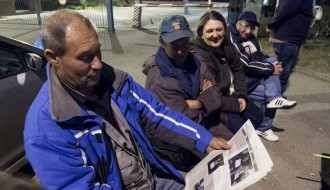 Protest radnika preduzeća "Agroseme-Panonija"