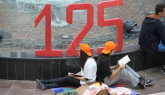 125 godina Subotičke biblioteke - domino spektakl "Knjigotres"