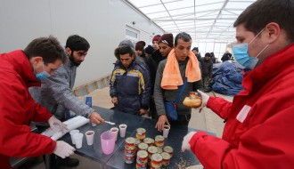 Migranti u Prihvatnom centru