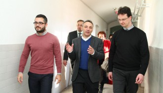 Poseta ministra prosvete Hemijsko-tehnološkoj školi