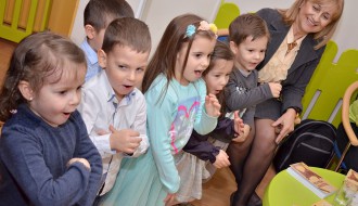 Promocija knjige "Tragovima moga psa" u vrtiću "Dambo"