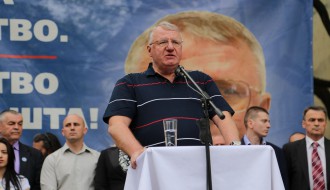 Predizborni miting Srpske radikalne stranke