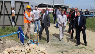 Obilazak radova na izgradnji proizvodne hale