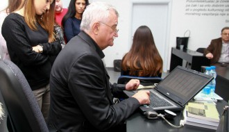 Predavanje o poligrafu na Pravnom fakultetu za privredu i pravosuđe