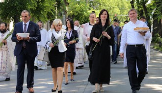 Obeležavanje slave Svetovaznesenskog hrama i grada Subotice (bogosluženje i litija kroz grad)