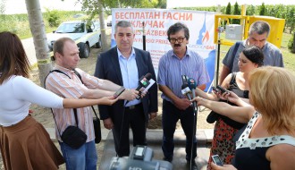 Puštanje u rad gasovoda na trasi Senćanski put - Palić