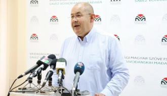 Konferencija za novinare SVM-a povodom potpisivanja koalicionog sporazuma na republičkom nivou