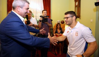 Svečani prijem za zlatnog olimpijca Davora Štefaneka