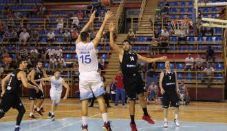 Košarka: Spartak - Solnok (prijateljska pripremna utakmica)