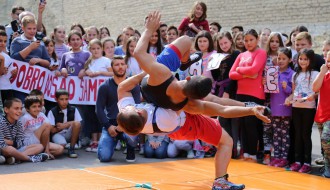 Susret osnovaca sa olimpijskom šampionom, Davorom Štefanekom
