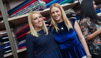 Otvaranje prodavnice modnih materijala i pozamanterije "La Fira"